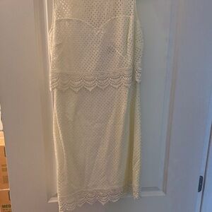GUESS White Lace Dress